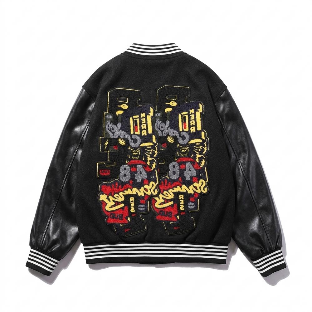 Lederjacken Outlet24 - Rumod | Bestickt Gefüttert Jacke Unisex