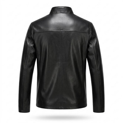 Lederjacken Outlet24 - Vasov | Gefüttert Gesteppt Lederjacke Herren