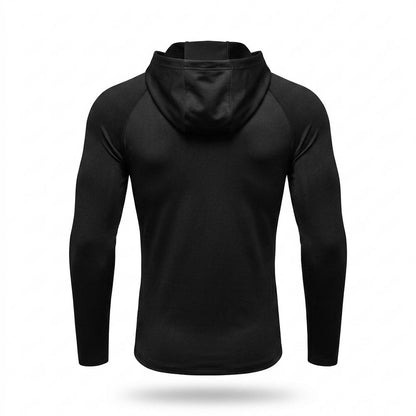 Lederjacken Outlet24 - Novas | Enganliegend Elastisch Hoodie Herren