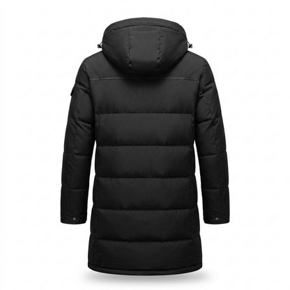 Lederjacken Outlet24 - Vurod | Wattierter Kapuzen Mantel Herren