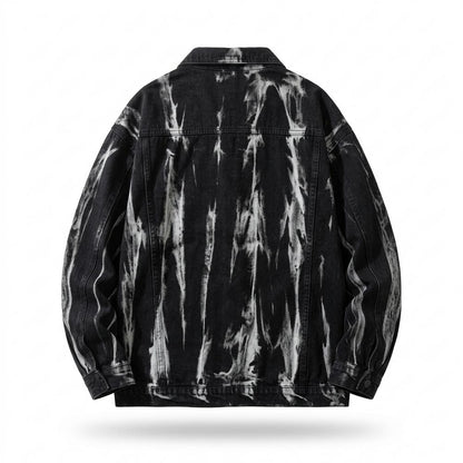 Lederjacken Outlet24 - Nisel | Gewaschen Geknöpft Jacke Unisex