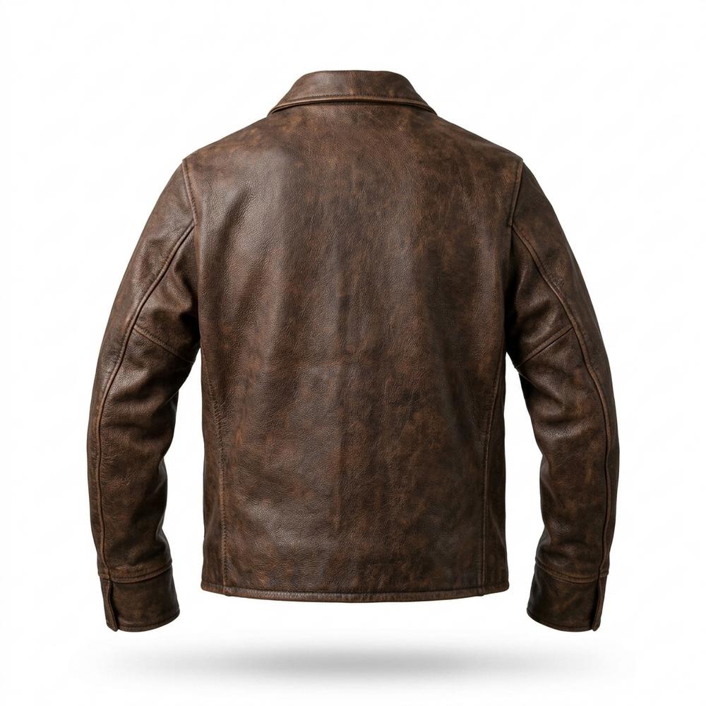 Lederjacken Outlet24 - Sofin | Gepatiniert Robust Lederjacke Herren
