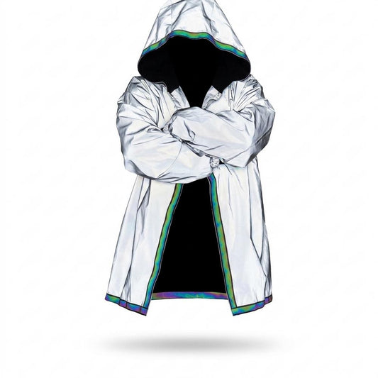 Lederjacken Outlet24 - Aawer | Reflektierend Irisierend Jacke Unisex