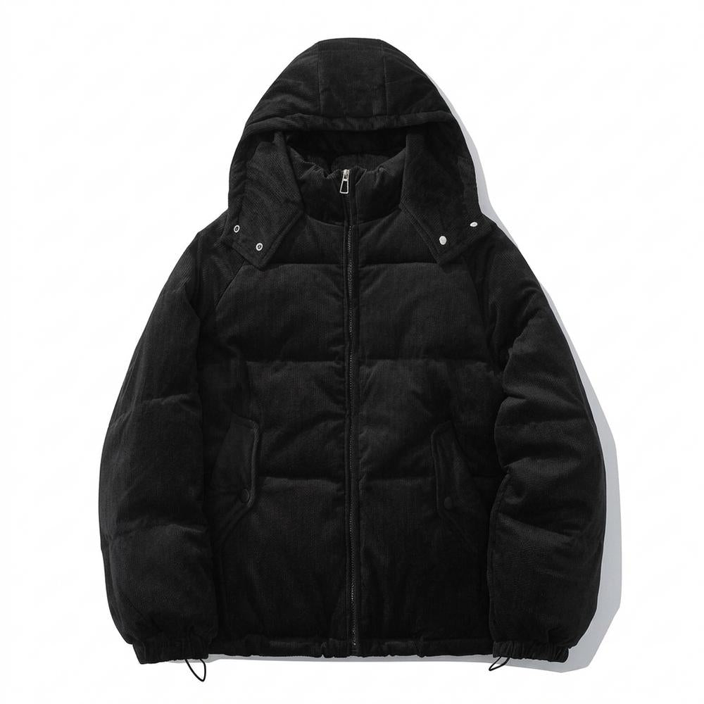 Lederjacken Outlet24 - Yibun | Gefüttert Cord Jacke Unisex