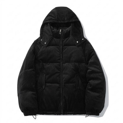 Lederjacken Outlet24 - Yibun | Gefüttert Cord Jacke Unisex