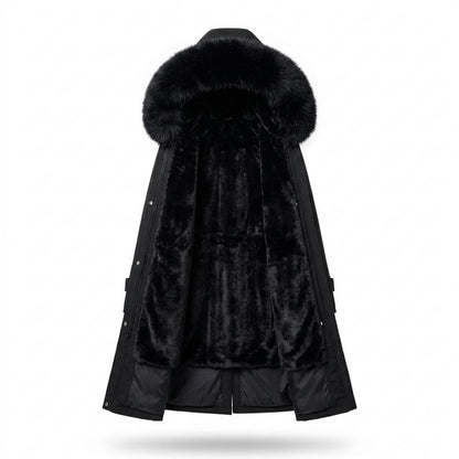 Lederjacken Outlet24 - Lirov | Gefütterter Plüsch Mantel Damen