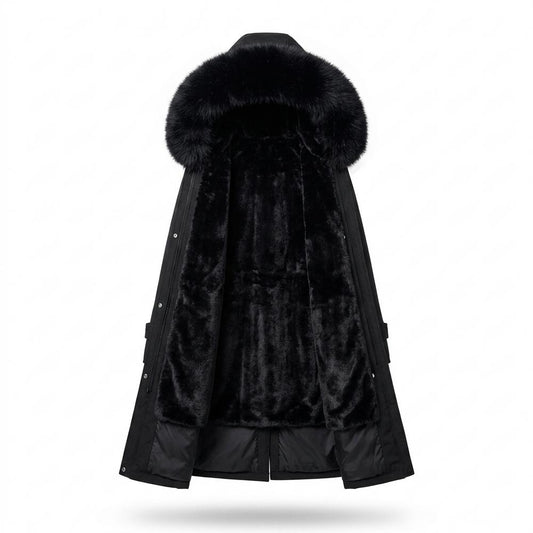 Lederjacken Outlet24 - Lirov | Gefütterter Plüsch Mantel Damen