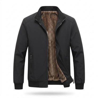 Lederjacken Outlet24 - Kefus | Gefüttert Langärmlig Jacke Herren