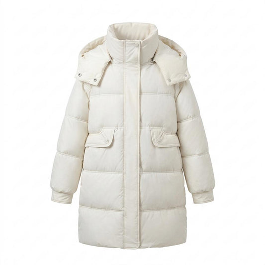 Lederjacken Outlet24 - Cotiv | Gefütterter Kapuzen Mantel Damen