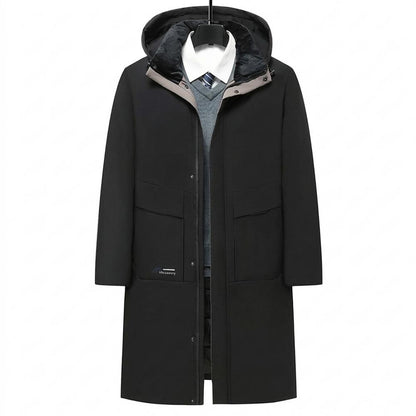 Lederjacken Outlet24 - Yeted | Wattierter Langgeschnittener Mantel Herren