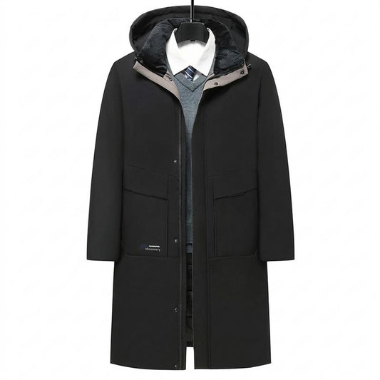 Lederjacken Outlet24 - Yeted | Wattierter Langgeschnittener Mantel Herren
