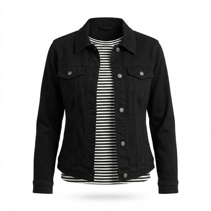 Lederjacken Outlet24 - Lunet | Geknöpft Tailliert Jacke Damen