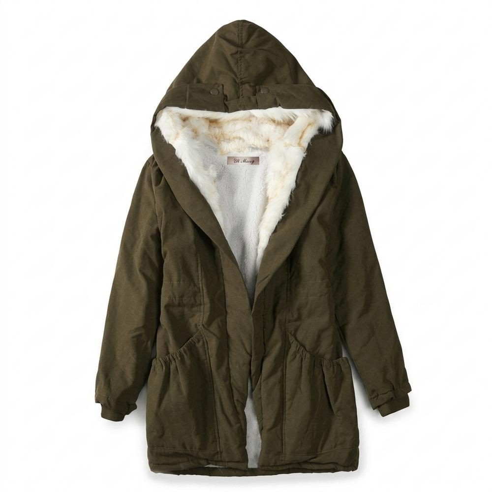 Lederjacken Outlet24 - Danit | Gefütterte Winter Jacke Damen