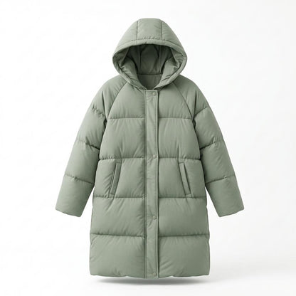Lederjacken Outlet24 - Eafid | Gesteppter Gefütterter Mantel Damen