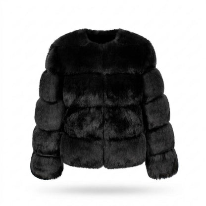 Lederjacken Outlet24 - Nases | Wattiert Kragenlos Jacke Damen