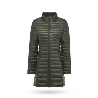 Lederjacken Outlet24 - Nilal | Gesteppt Gefüttert Mantel Damen