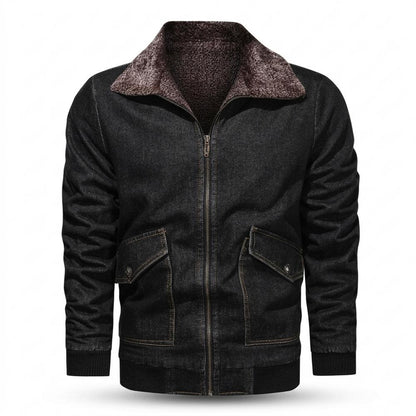 Lederjacken Outlet24 - Levav | Gefüttert Robust Jacke Herren