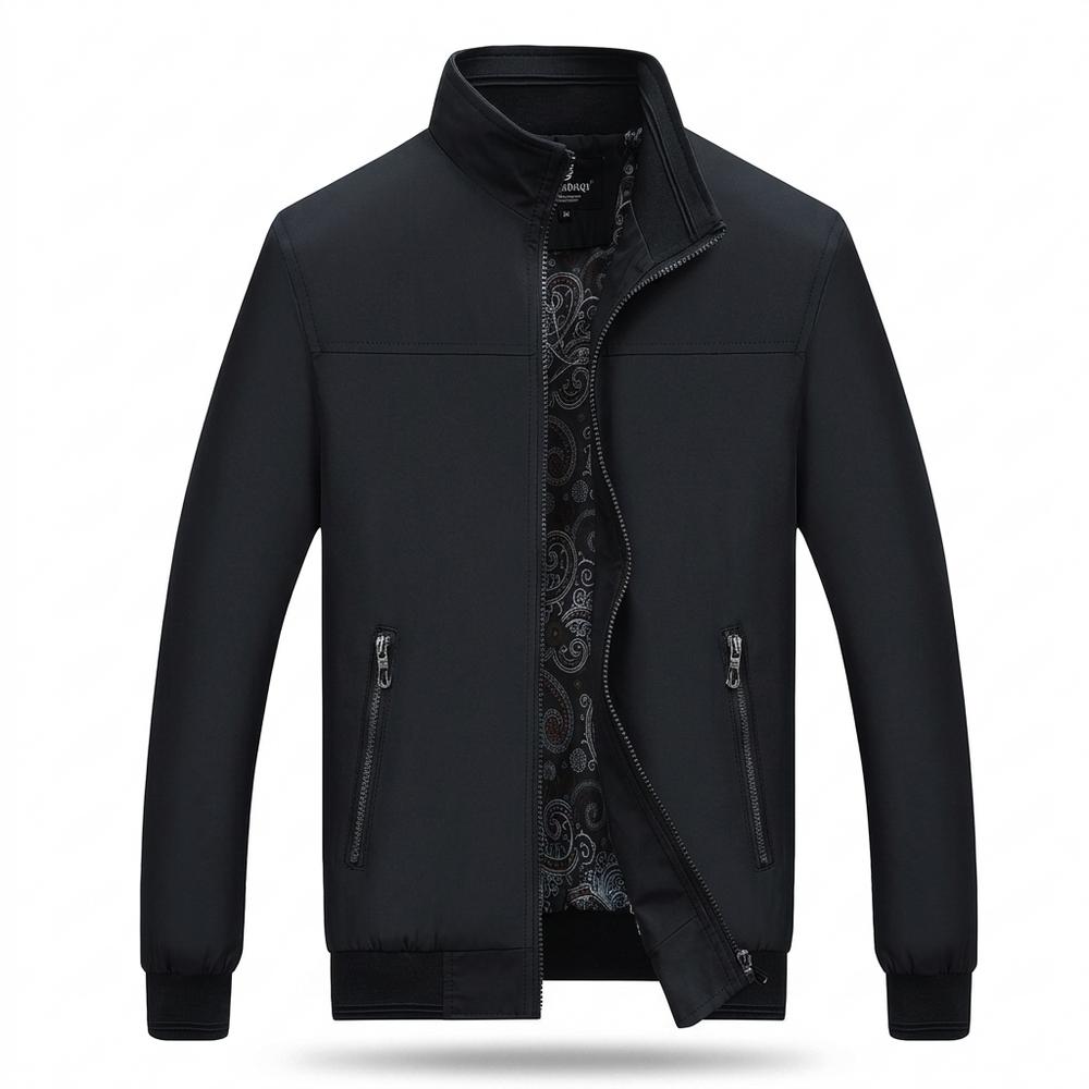 Lederjacken Outlet24 - Vazan | Gefütterte Glatte Jacke Herren