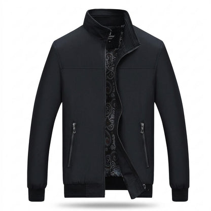 Lederjacken Outlet24 - Vazan | Gefütterte Glatte Jacke Herren