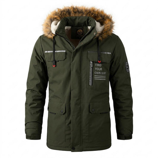 Lederjacken Outlet24 - Aesur | Gefüttert Funktional Jacke Herren