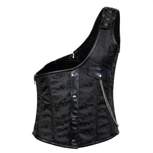 Lederjacken Outlet24 - Kahal | Asymmetrisches Strukturiertes Top Damen