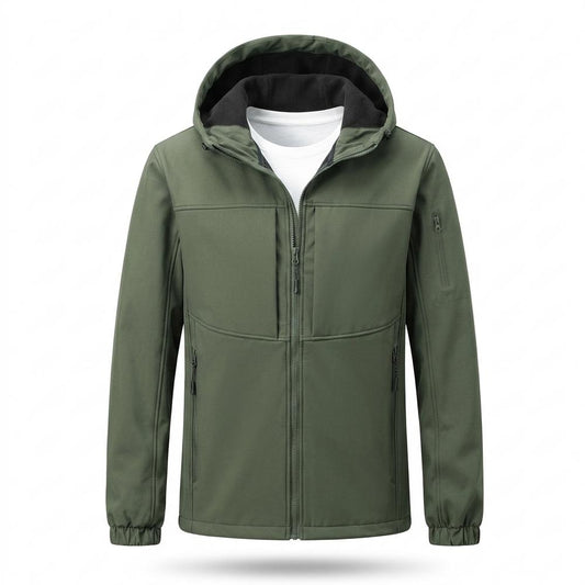 Lederjacken Outlet24 - Cawed | Reißverschluss Softshell Jacke Herren