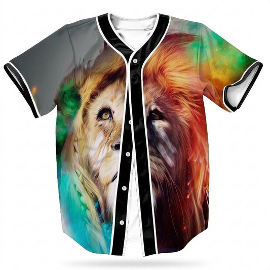 Lederjacken Outlet24 - Aulor | Kurzärmliges Geknöpftes Shirt Unisex