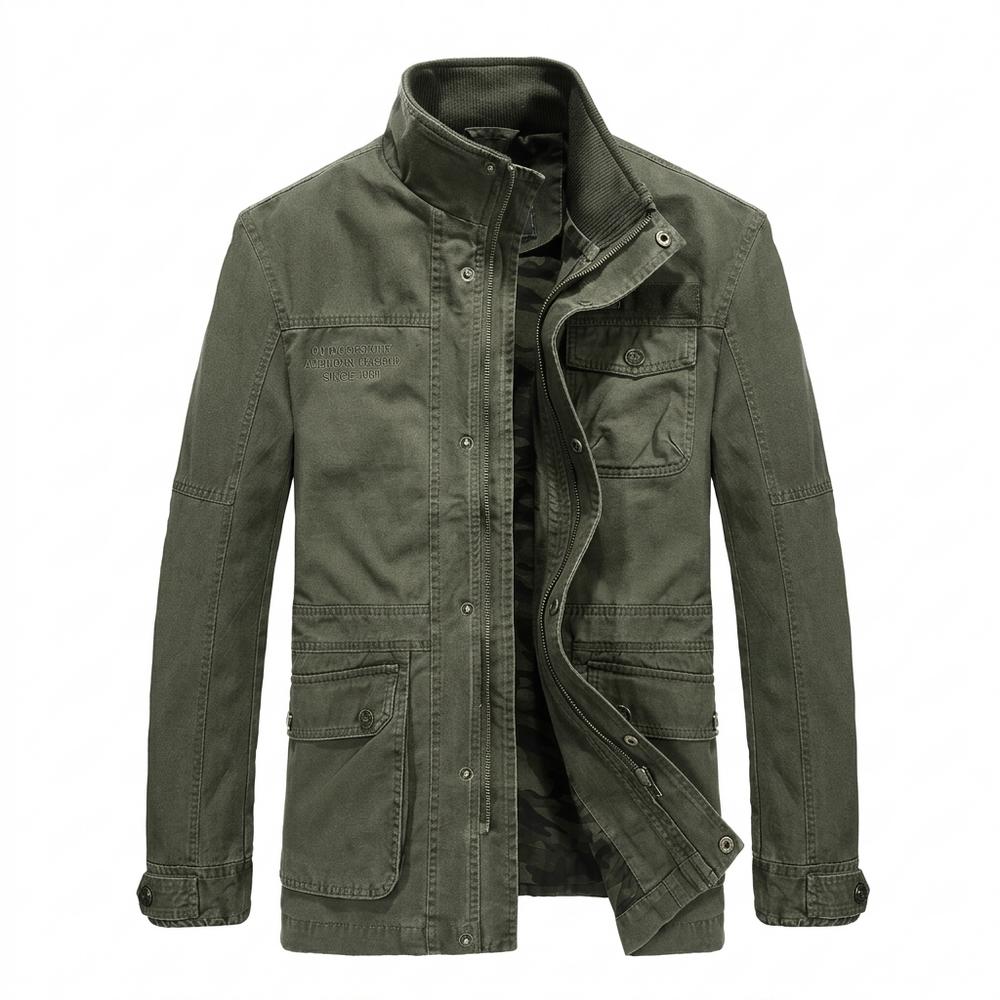 Lederjacken Outlet24 - Rawor | Gefüttert Strapazierfähig Jacke Herren