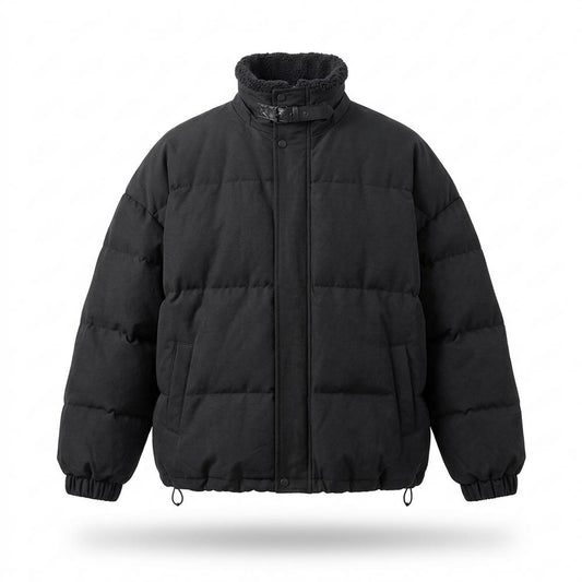 Lederjacken Outlet24 - Eekus | Gefütterte Stehkragen Jacke Unisex