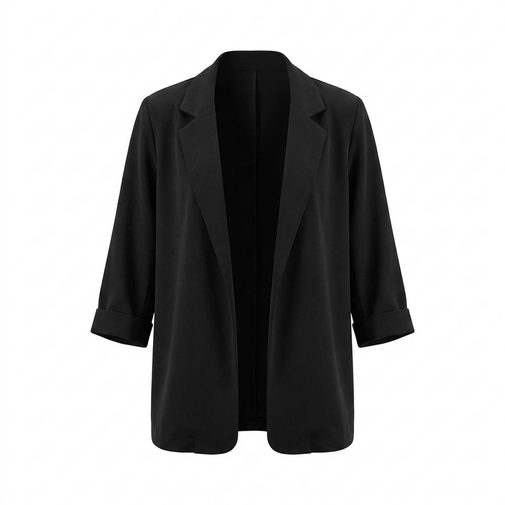 Lederjacken Outlet24 - Kenar | Verschlussloser Leichter Sakko Damen