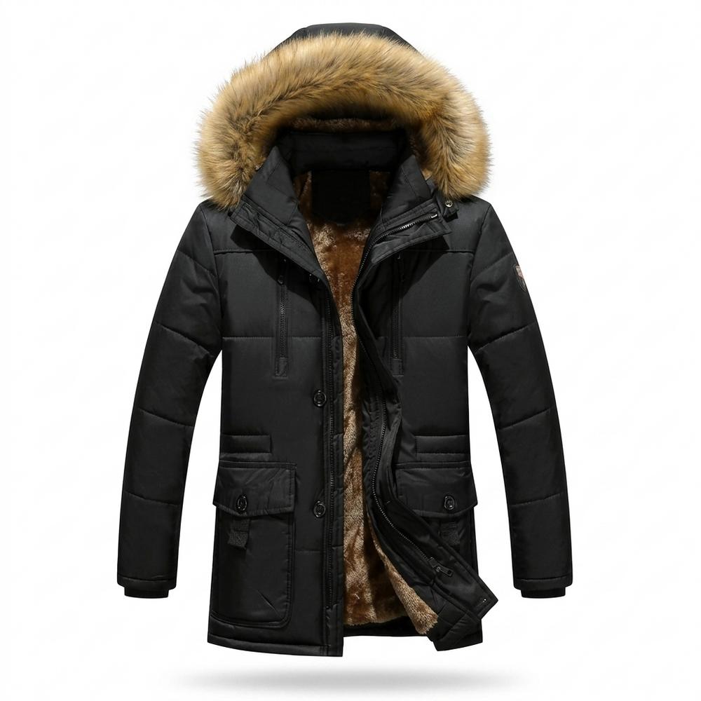 Lederjacken Outlet24 - Vegot | Gefütterte Gesteppte Jacke Herren