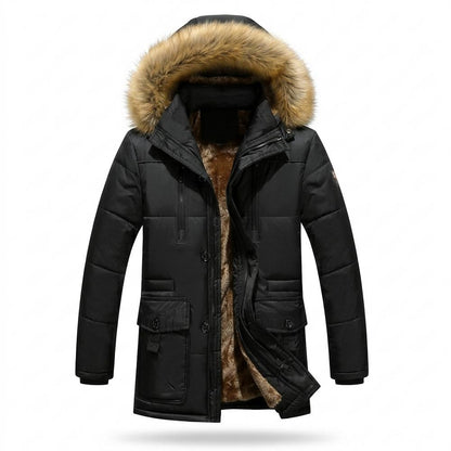 Lederjacken Outlet24 - Vegot | Gefütterte Gesteppte Jacke Herren