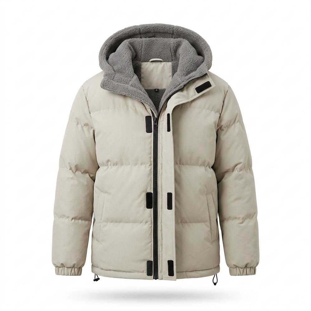 Lederjacken Outlet24 - Kudus | Gefütterte Gesteppte Jacke Herren
