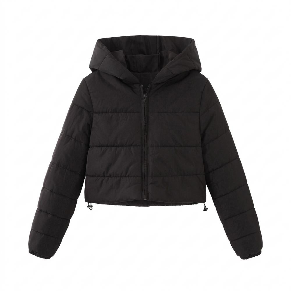 Lederjacken Outlet24 - Aavel | Gesteppte Kurze Jacke Damen