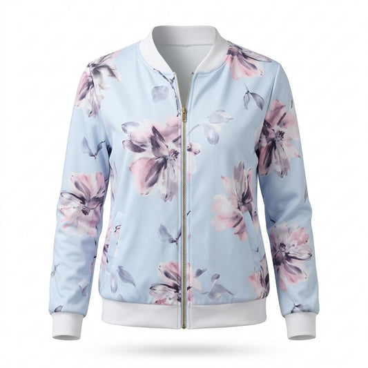 Lederjacken Outlet24 - Cuwol | Geblümte Leichte Jacke Damen