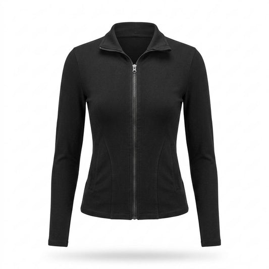 Lederjacken Outlet24 - Suvom | Taillierte Langärmlige Jacke Damen