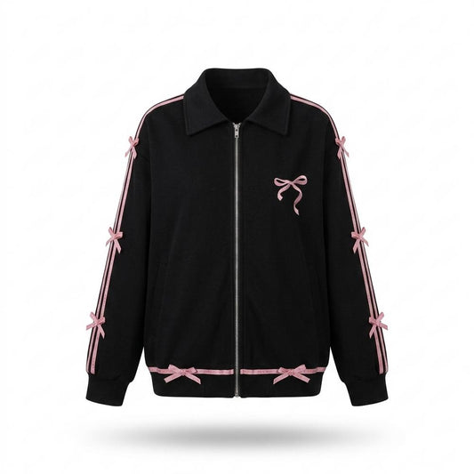 Lederjacken Outlet24 - Auman | Applizierte Langärmlige Jacke Damen