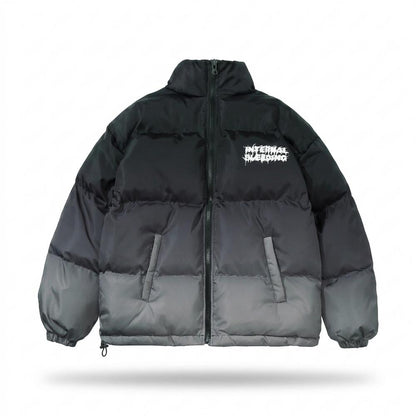 Lederjacken Outlet24 - Zenet | Farbverlaufend Wattiert Jacke Unisex