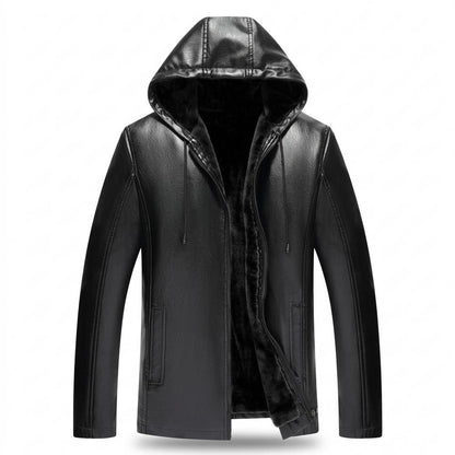 Lederjacken Outlet24 - Eipon | Gefüttert Wärmend Lederjacke Herren