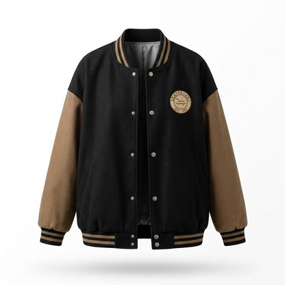 Lederjacken Outlet24 - Sosul | Zweifarbig Geknöpft Jacke Damen