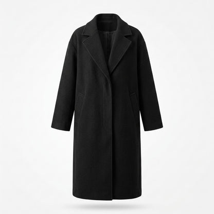 Lederjacken Outlet24 - Vizok | Langer Offener Mantel Damen