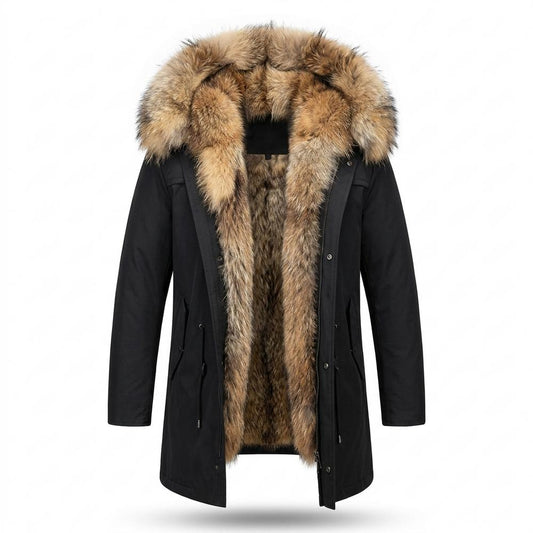 Lederjacken Outlet24 - Citir | Warmer Gefütterter Mantel Herren
