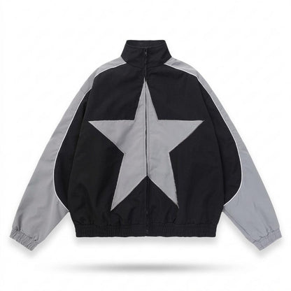 Lederjacken Outlet24 - Yozuk | Colorblock Stehkragen Jacke Unisex