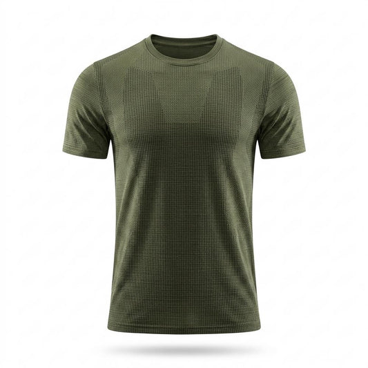 Lederjacken Outlet24 - Zewid | Kurzärmliges Strukturiertes Shirt Herren