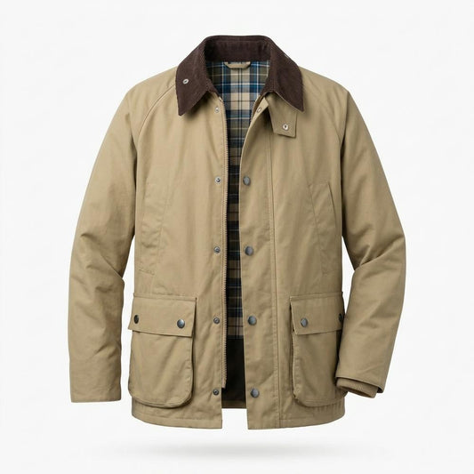 Lederjacken Outlet24 - Yovad | Gefüttert Doppelverschließbar Jacke Herren