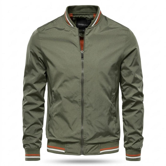 Lederjacken Outlet24 - Aohed | Gestreifte Gefütterte Jacke Herren