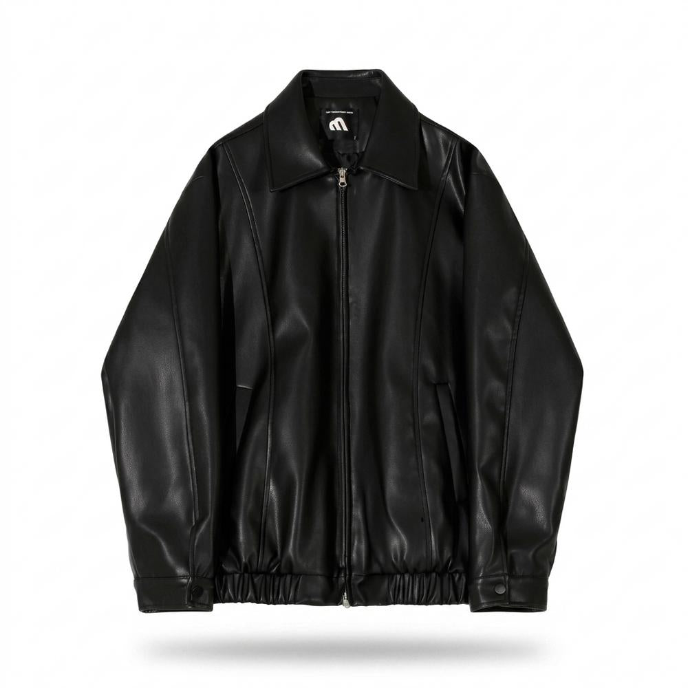 Lederjacken Outlet24 - Damud | Locker Blousonartige Lederjacke Unisex