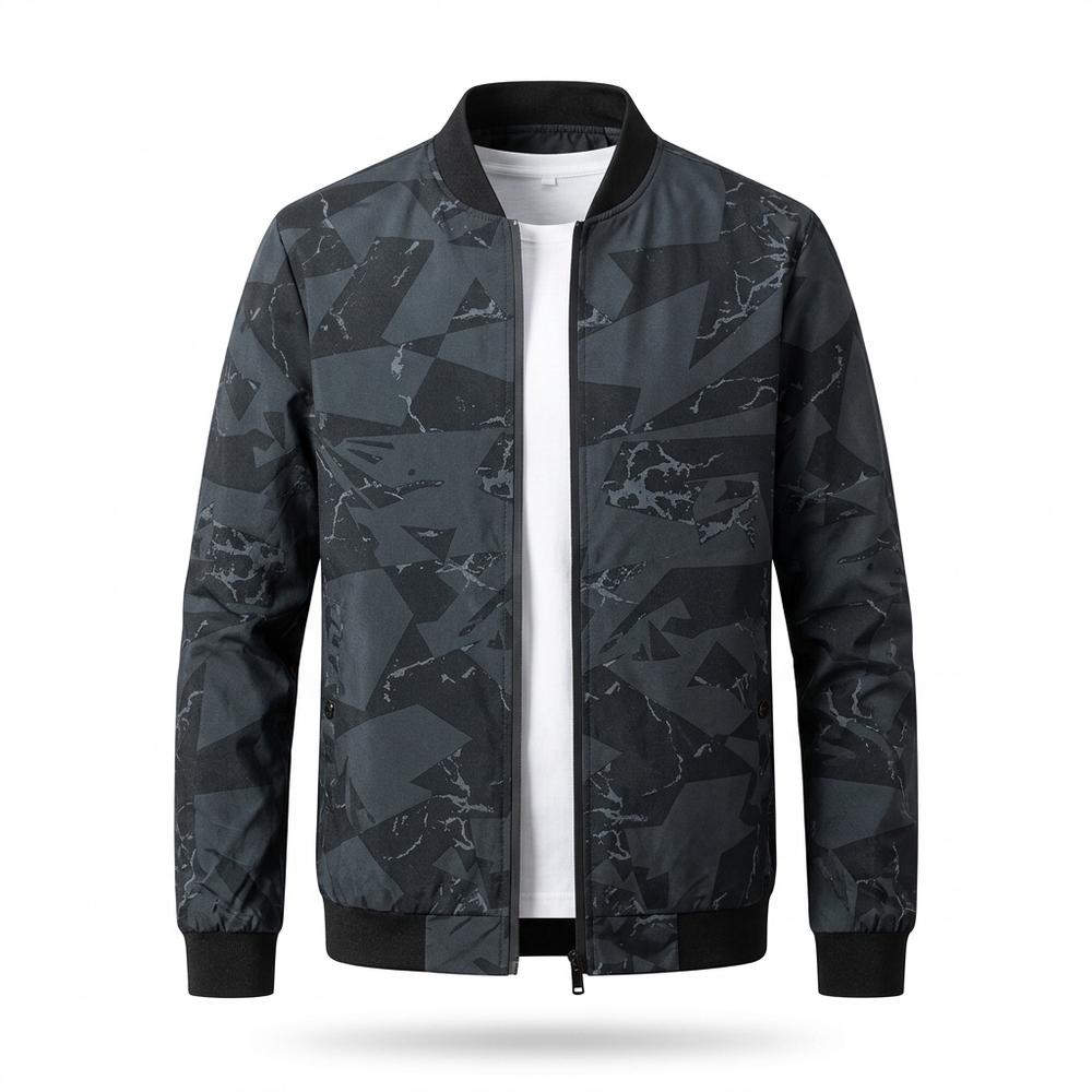 Lederjacken Outlet24 - Dohur | Leichte Gemusterte Jacke Herren