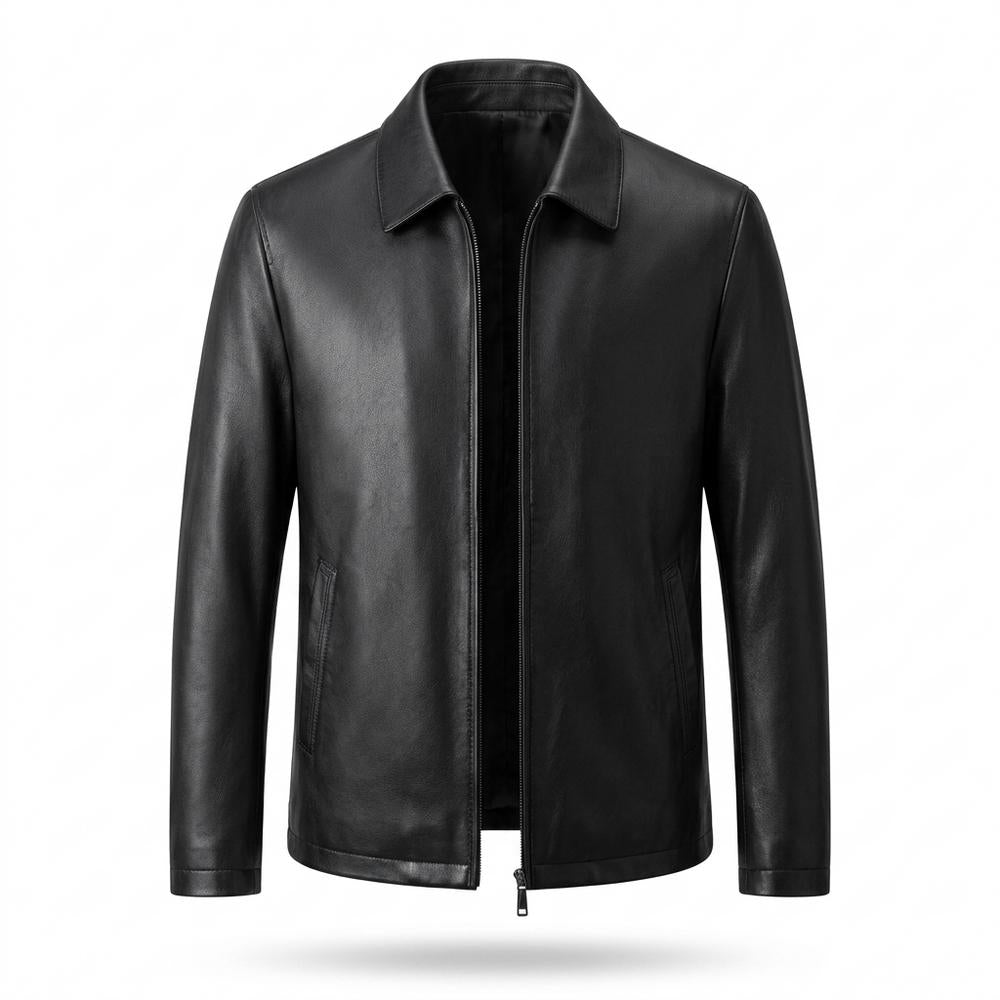 Lederjacken Outlet24 - Rirot | Klassisch Glatt Lederjacke Herren