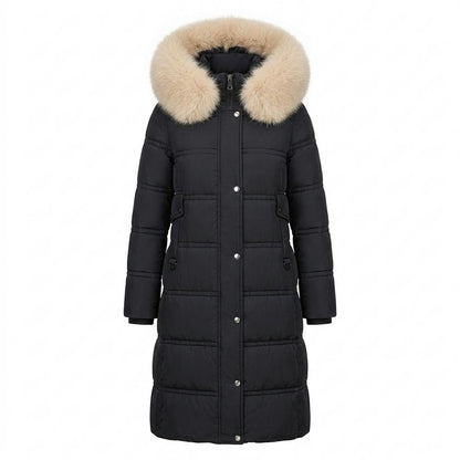 Lederjacken Outlet24 - Tamal | Gesteppter Gefütterter Mantel Damen